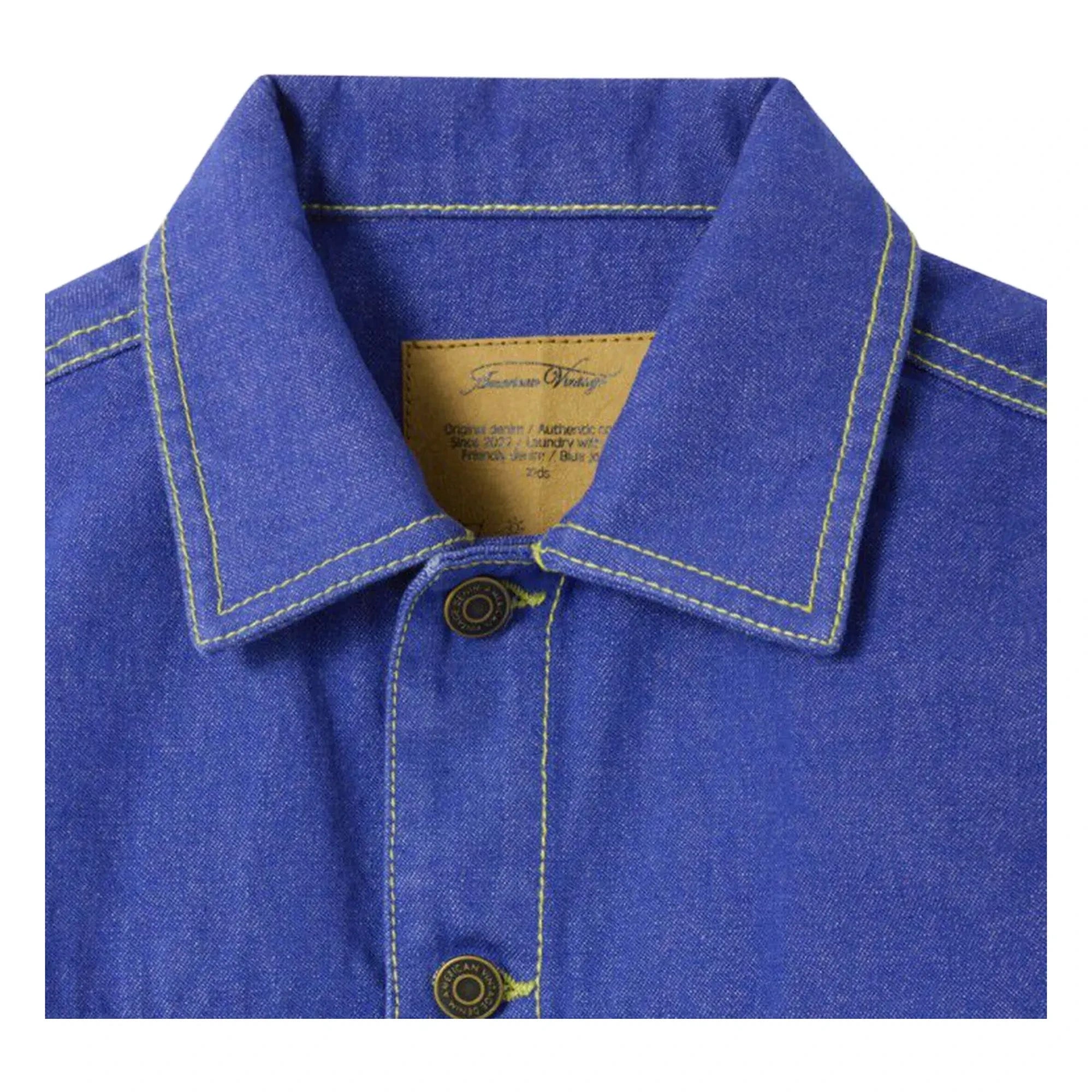 American Vintage - Grezbay Denim Ceket | Mavi