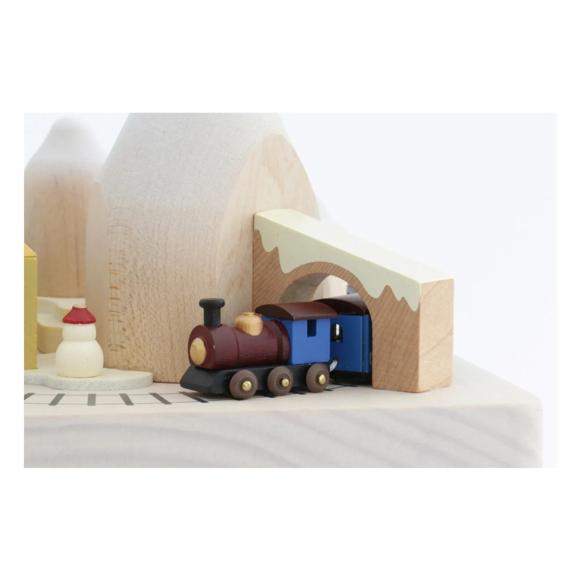 Wooderful life - Kış Treni Ahşap Müzik Kutusu