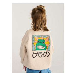 Bobo Choses - Organik pamuklu sweatshirt | Bej