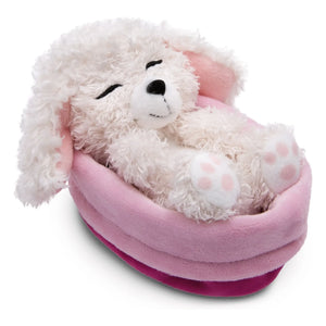 Nici - Poodle peluş - Sleeping Pets | Beyaz