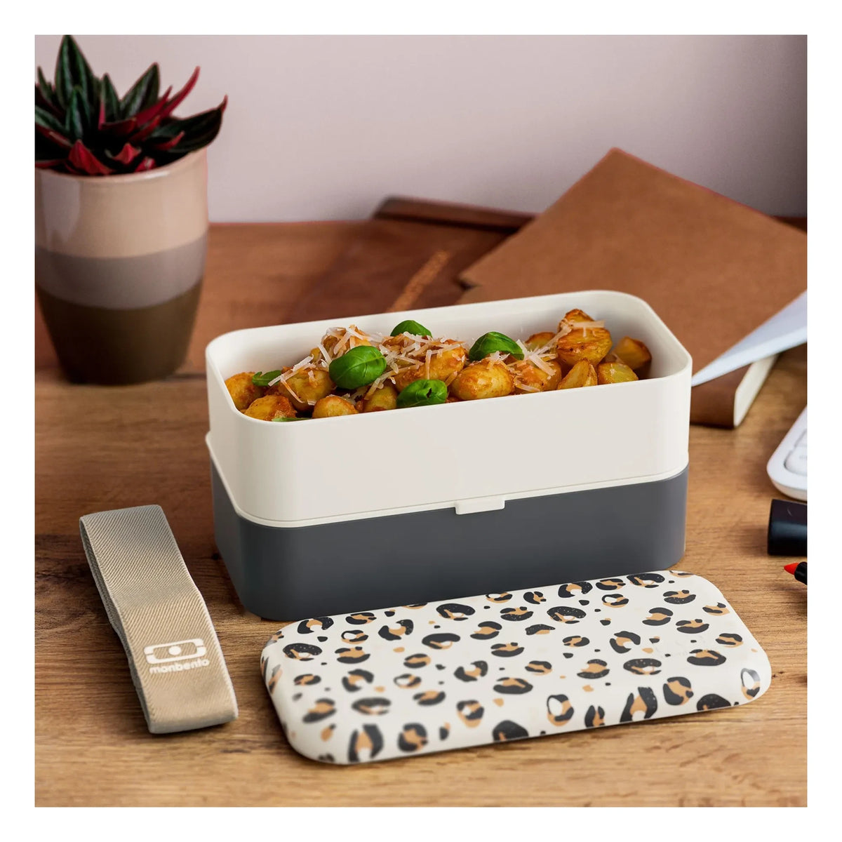 Monbento - Bento 2 Bölmeli Original | Leopar