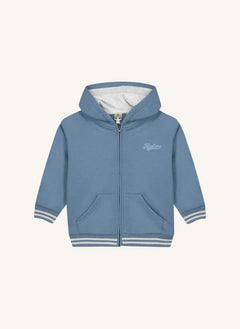 Bonton - Power Zip Sweat | Gökyüzü Mavisi