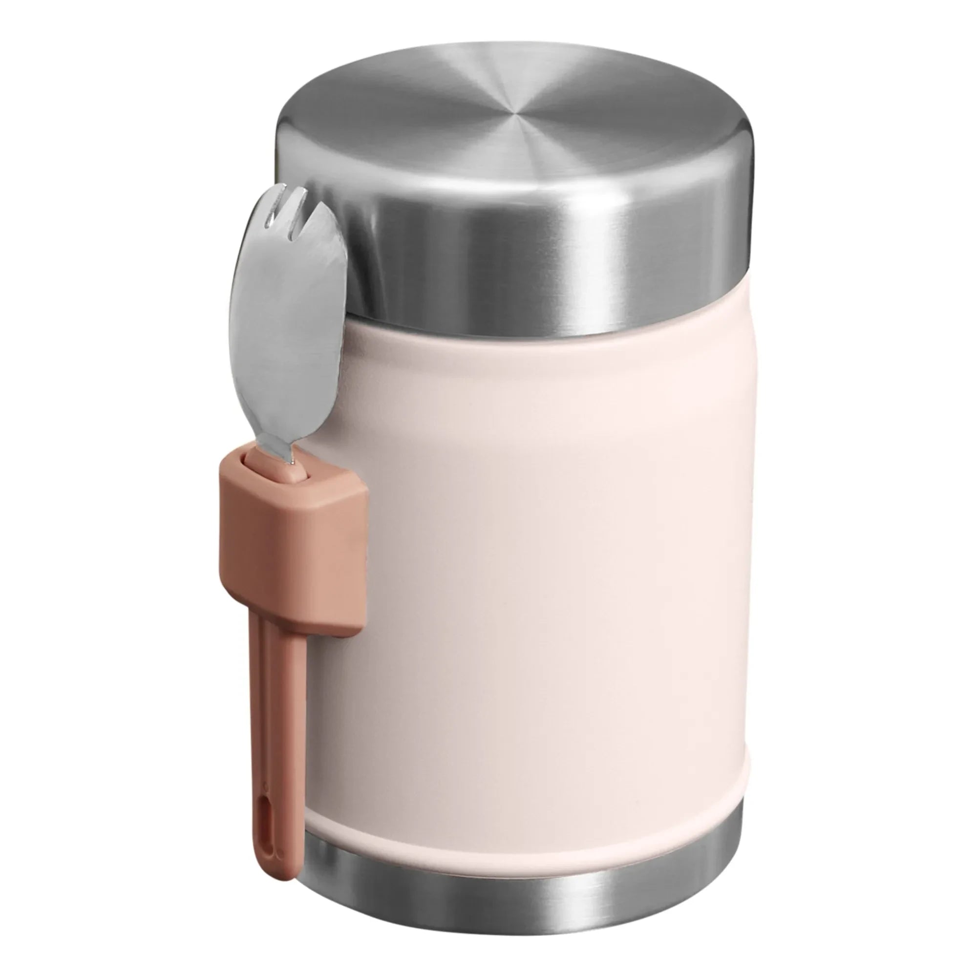Stanley 1913 - Efsanevi termos kavanozu kaşık/çatal ile 0,4 L | Soluk Pembe