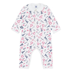 Petit Bateau - Pyjama Dors Bien Paris | Beyaz