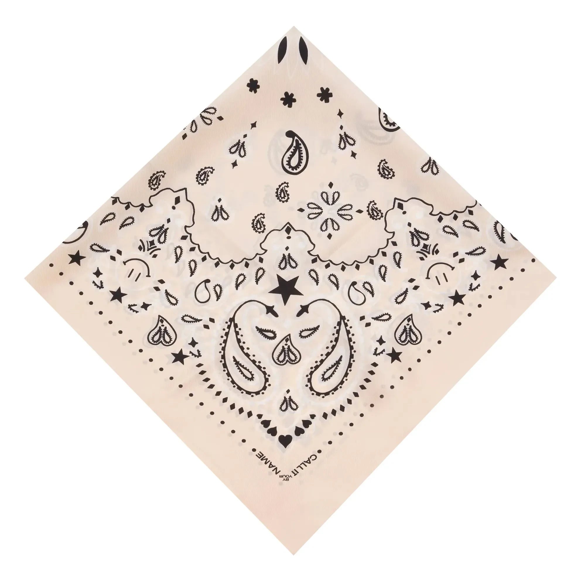Call it by your name - Büyük İpek Bandana | Ecru
