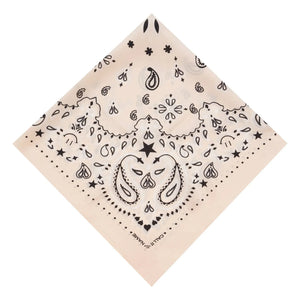 Call it by your name - Büyük İpek Bandana | Ecru