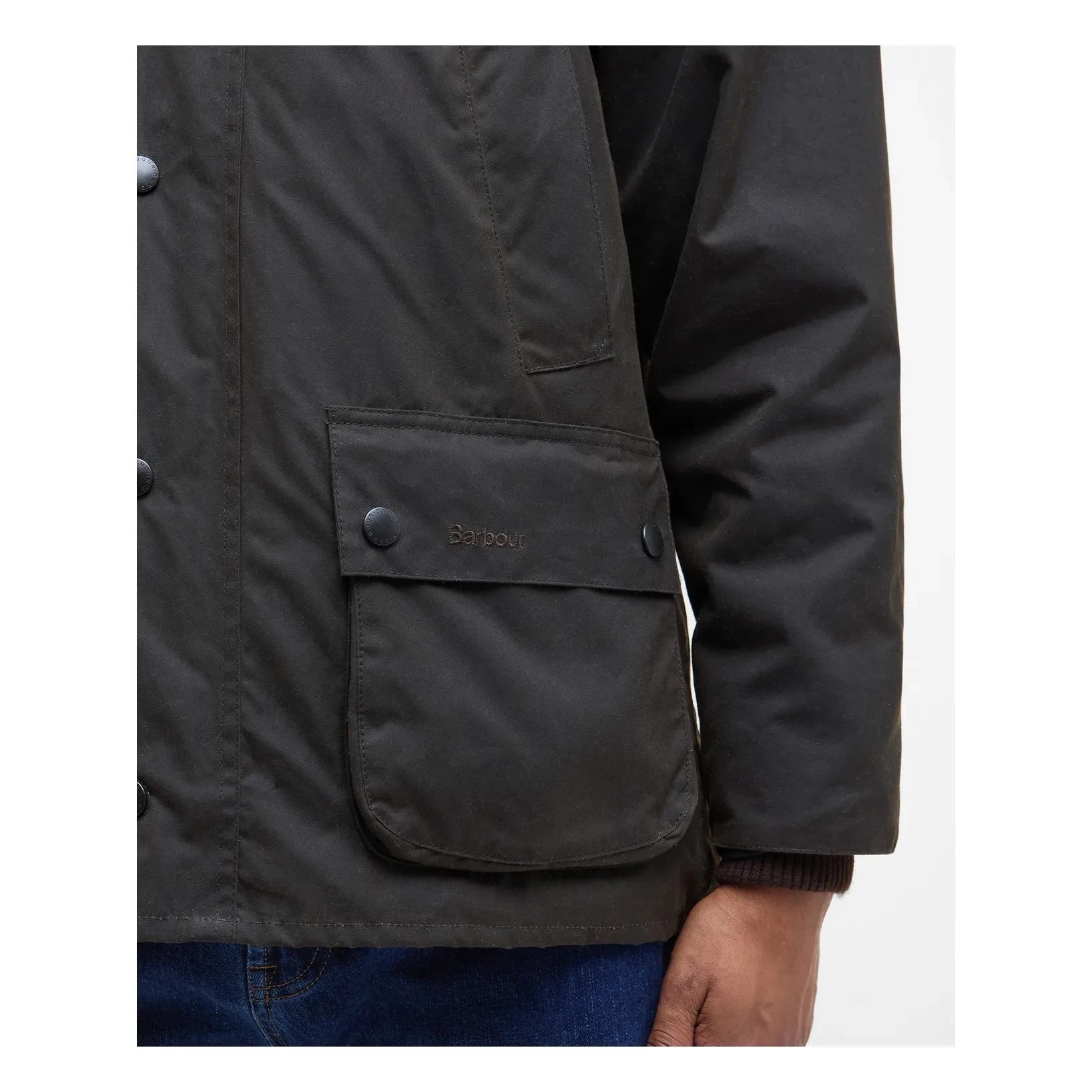 Barbour - Klasik Bedale Mumlu Ceket | Koyu Kahverengi