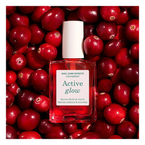 Manucurist - Active Glow dudak parlatıcısı bakım ürünü - 15 ml | Cranberry
