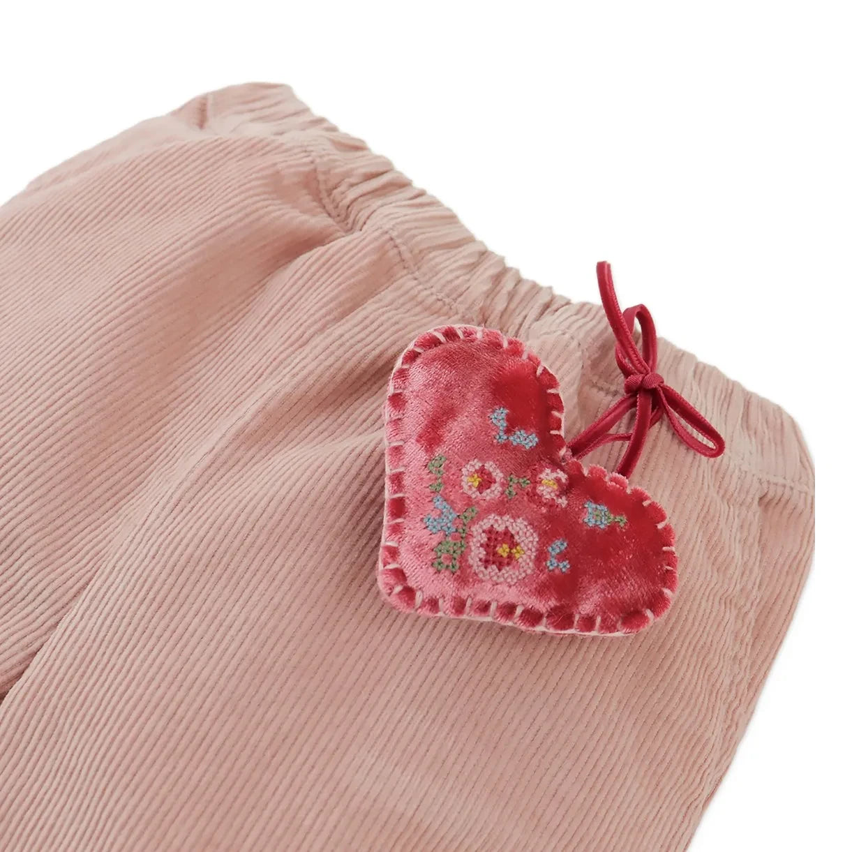 Gingersnaps - Bessie Fitilli İspanyol Paça Pantolon | Pembe