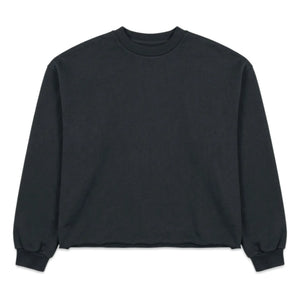 Smallable Woman - Bria organik pamuk sweatshirt | Siyah