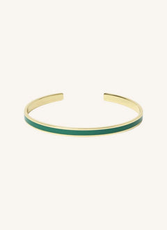 Bangle Up - سوار بلون أخضر زمردي