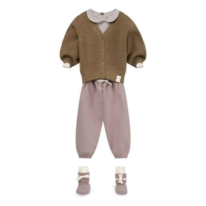 Gray Label - Jogger Mini Organik Pamuk | Mürdüm