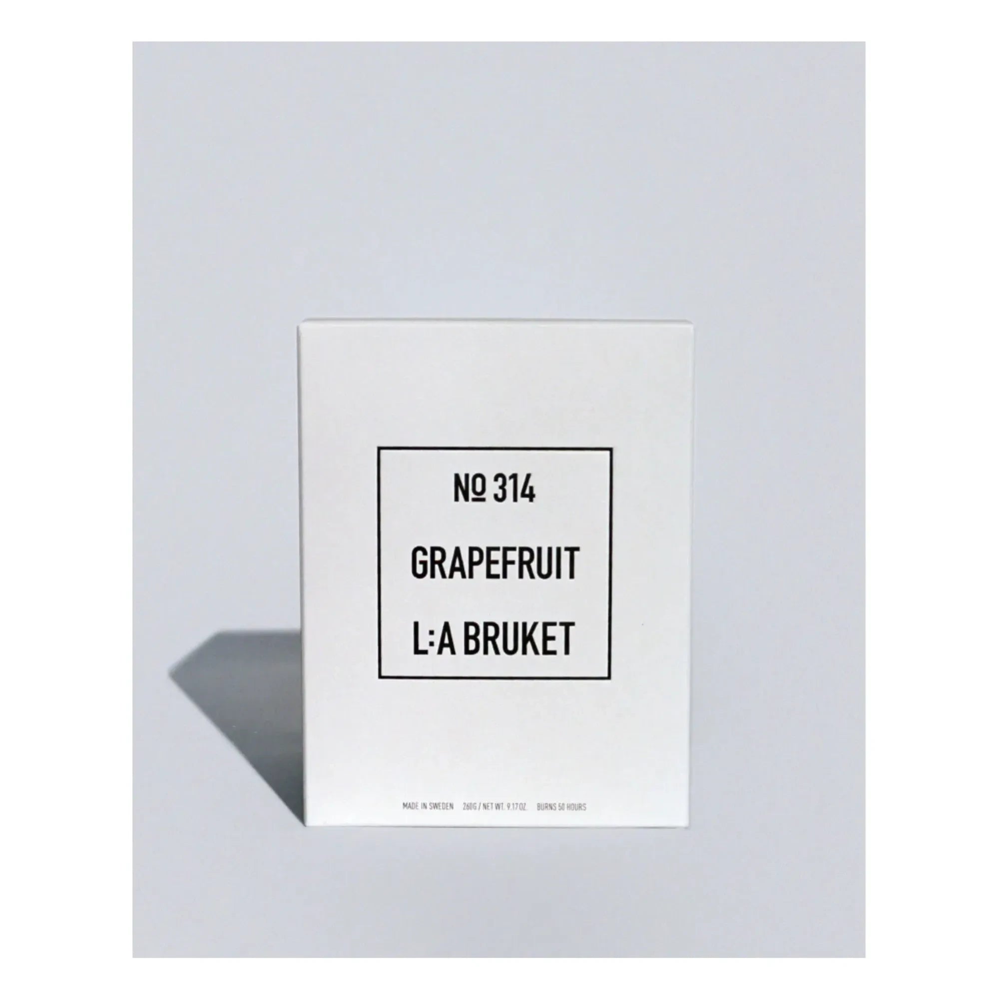 L:A BRUKET - Greyfurt kokulu mum - 260g | Renksiz