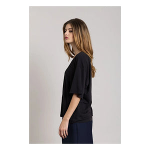 Smallable Woman - Cloud Tişört Organik pamuk | Siyah