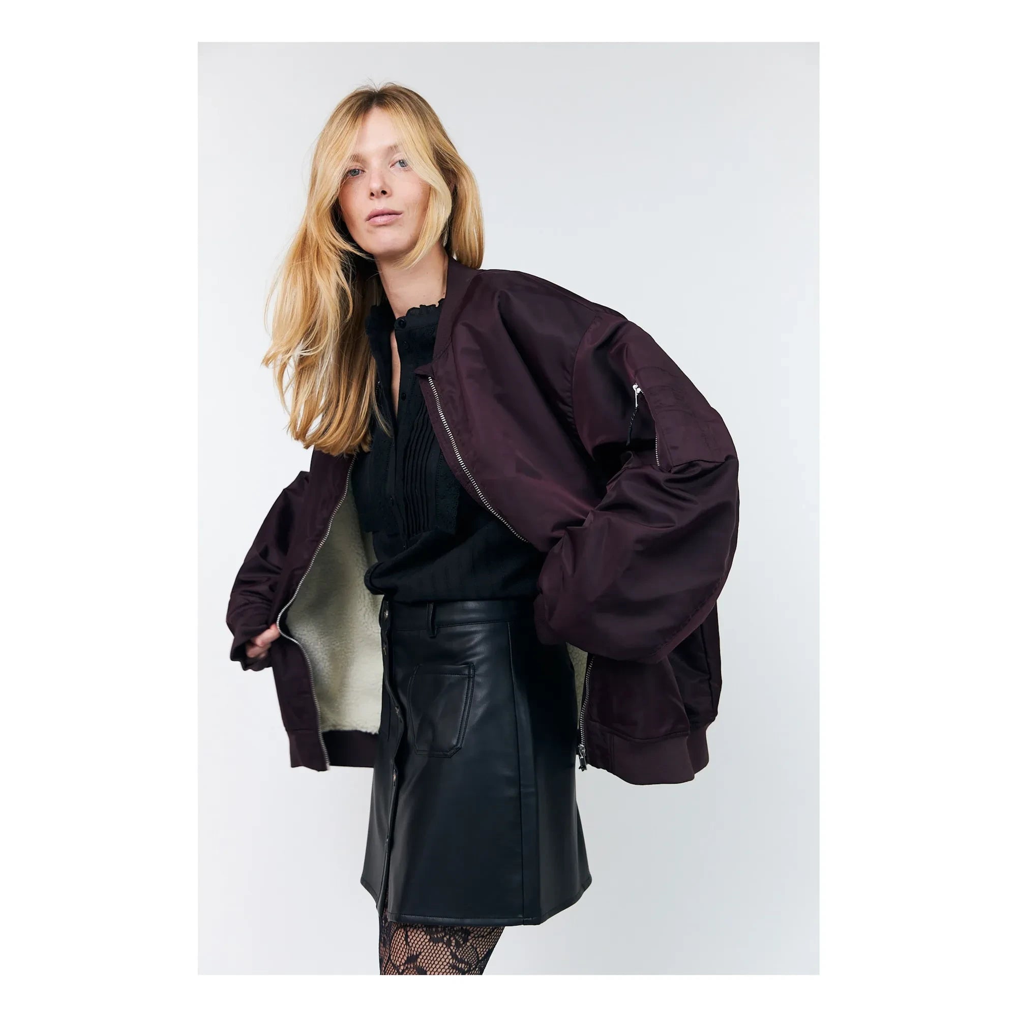 Lollys Laundry - Bomber Lila | Bordo