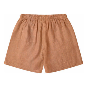 Matona - Keten Şort | Kahverengi