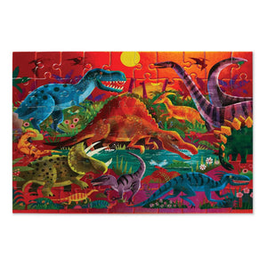 Crocodile Creek - Holografik yapboz Dinozorlar - 60 parça
