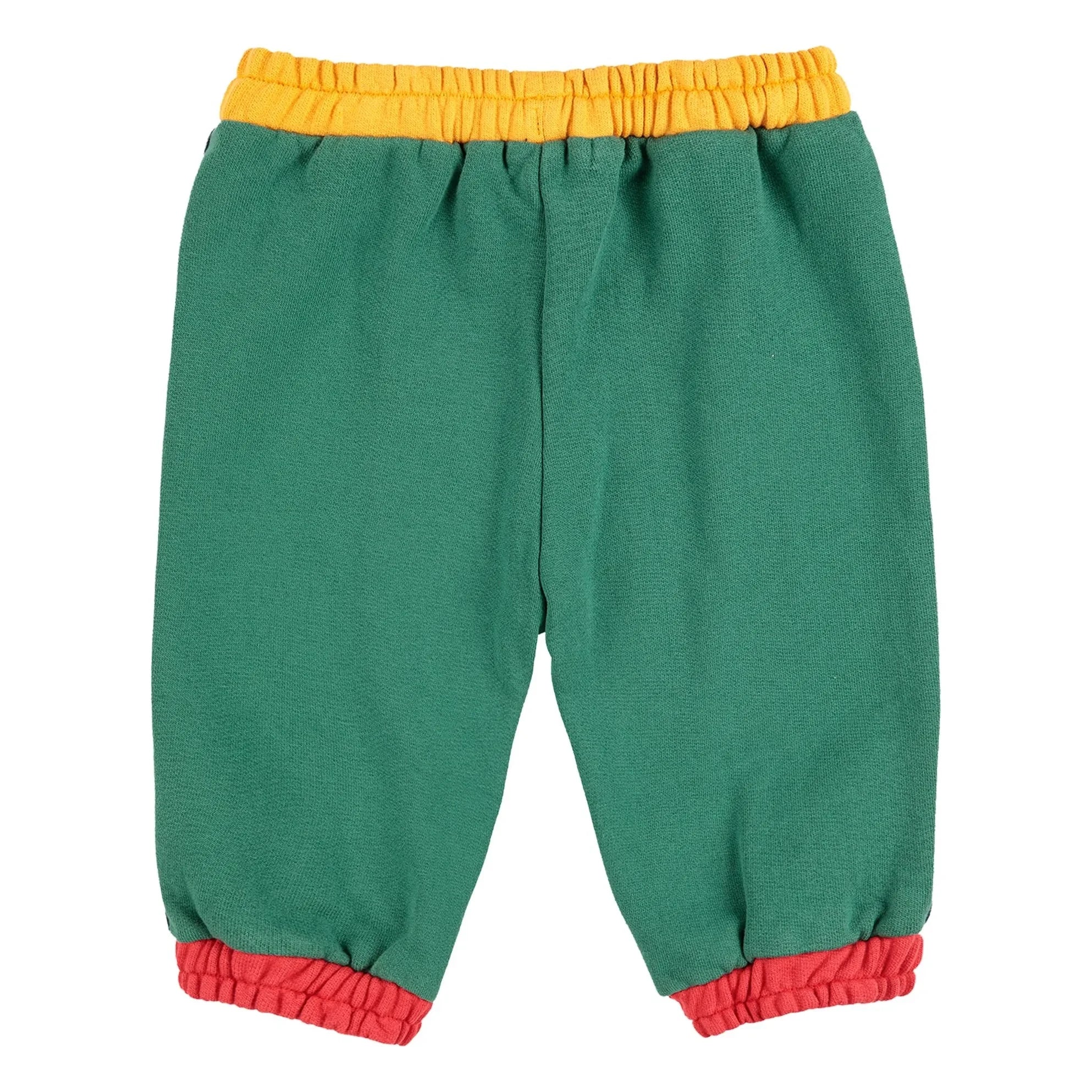 Bobo Choses - Renk bloklu organik pamuklu jogger | Lacivert