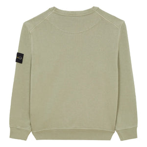 Stone Island - Sweat Logo | Zeytin yeşili