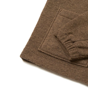 Universal Works - Rams Yün Overshirt | Kahverengi