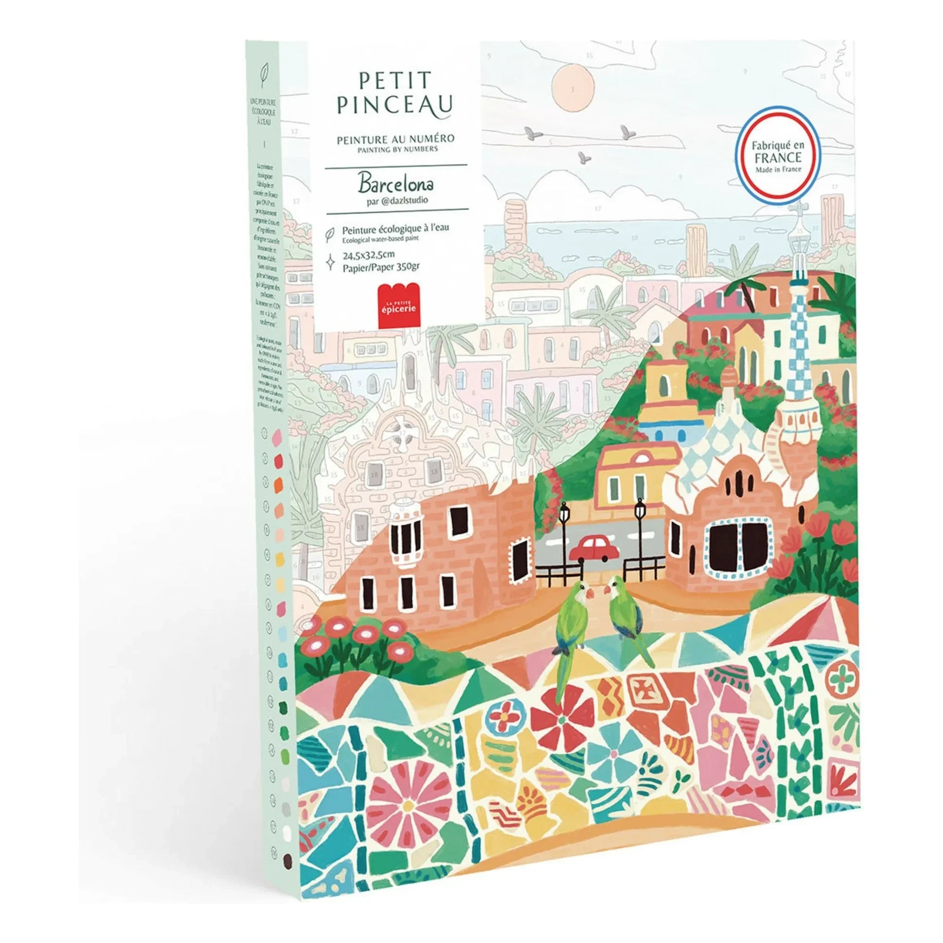 La Petite Épicerie - Dazlstudio’dan Barselona Sayılarla Boyama Kiti