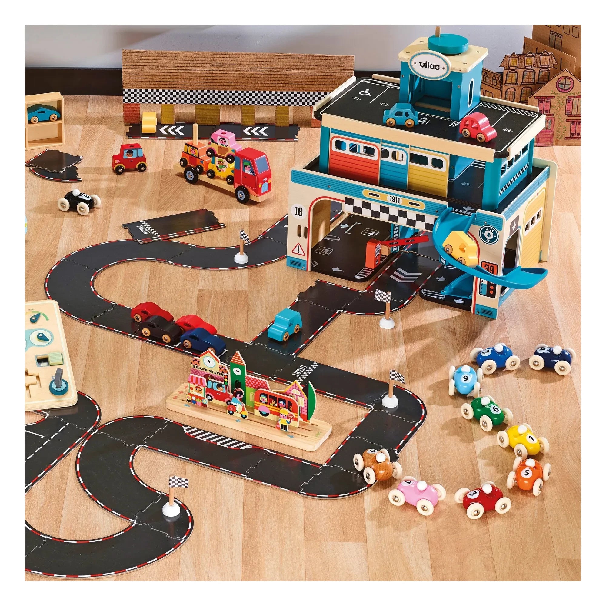 Vilac - Stack'auto City oyunu