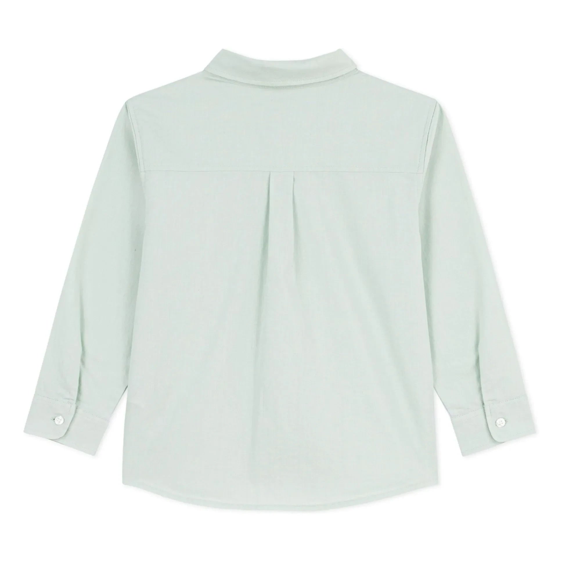 Petit Bateau - Adaçayı | Düz Keten Gömlek