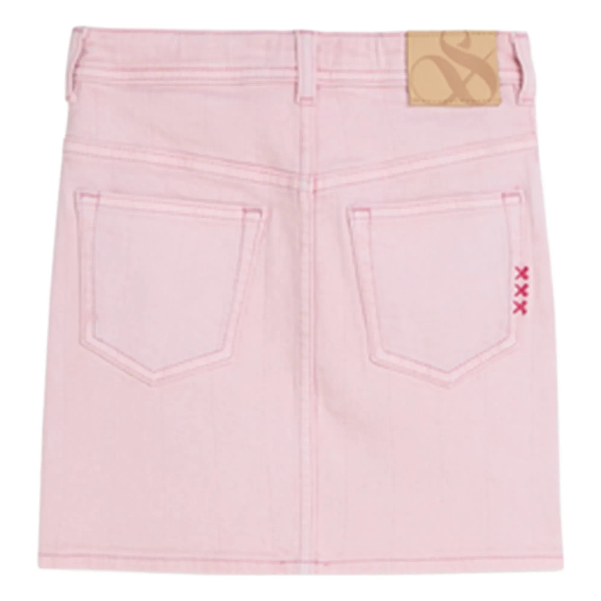 Scotch & Soda - Denim etek | Açık Pembe