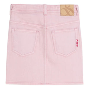 Scotch & Soda - Denim etek | Açık Pembe