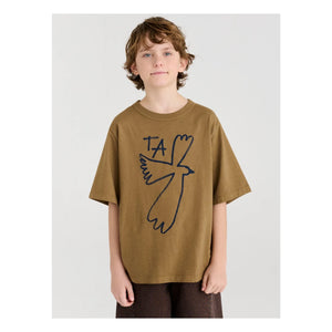 True Artist - T-shirt N°5 Organik pamuk | Kahverengi