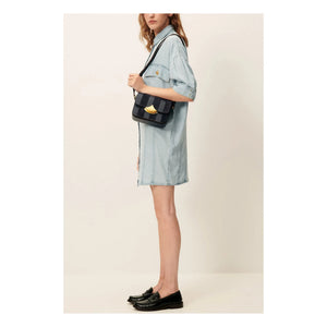 Sessùn - Fresqua Denim Elbise | Açık mavi