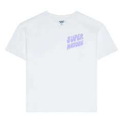 Hundred Pieces - Luna organik pamuk T-shirt | Kırık beyaz