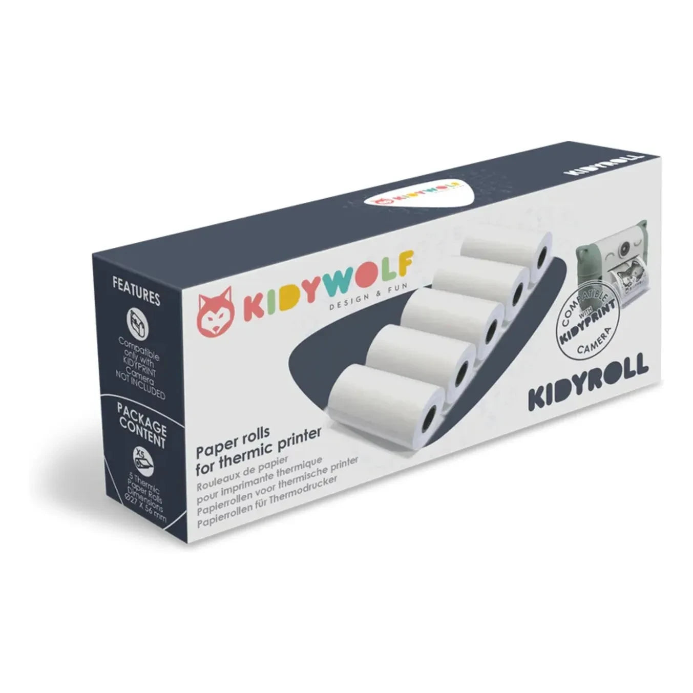 Kidywolf - Termal kameralar için yedek dolumlar - 5'li set