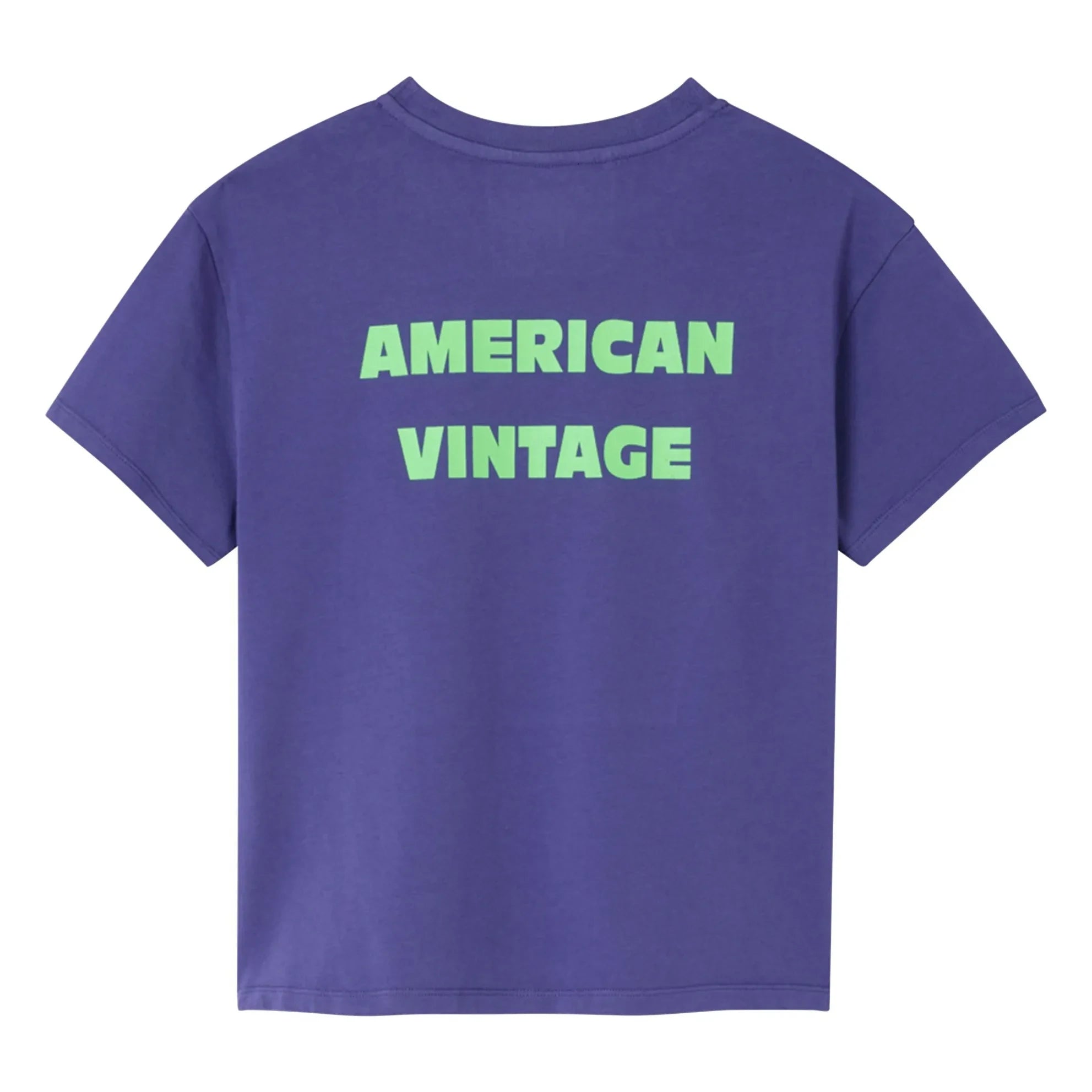 American Vintage - Fizvalley Tişört | Blueberry