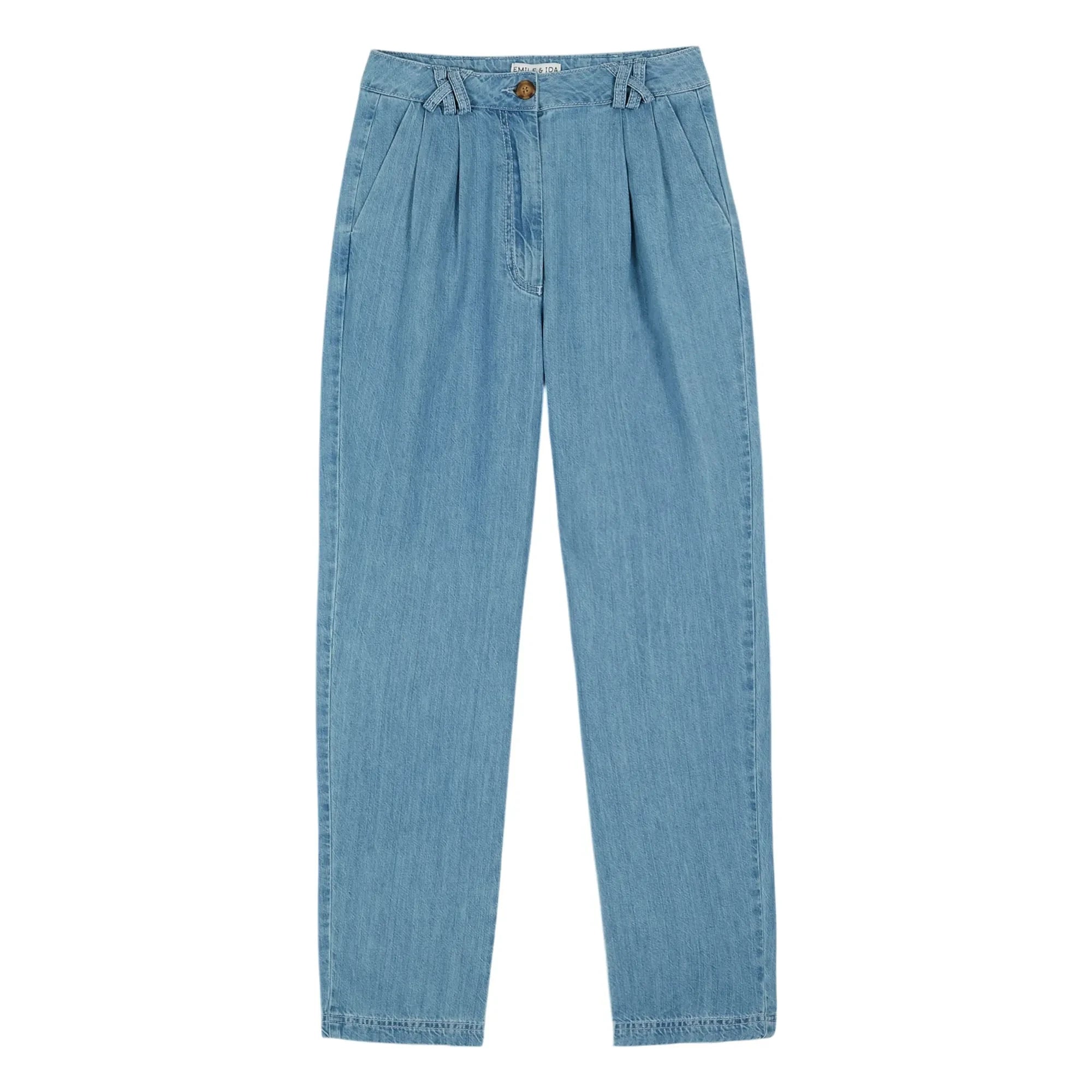 Emile et Ida - Denim Havuç Pantolon | Mavi