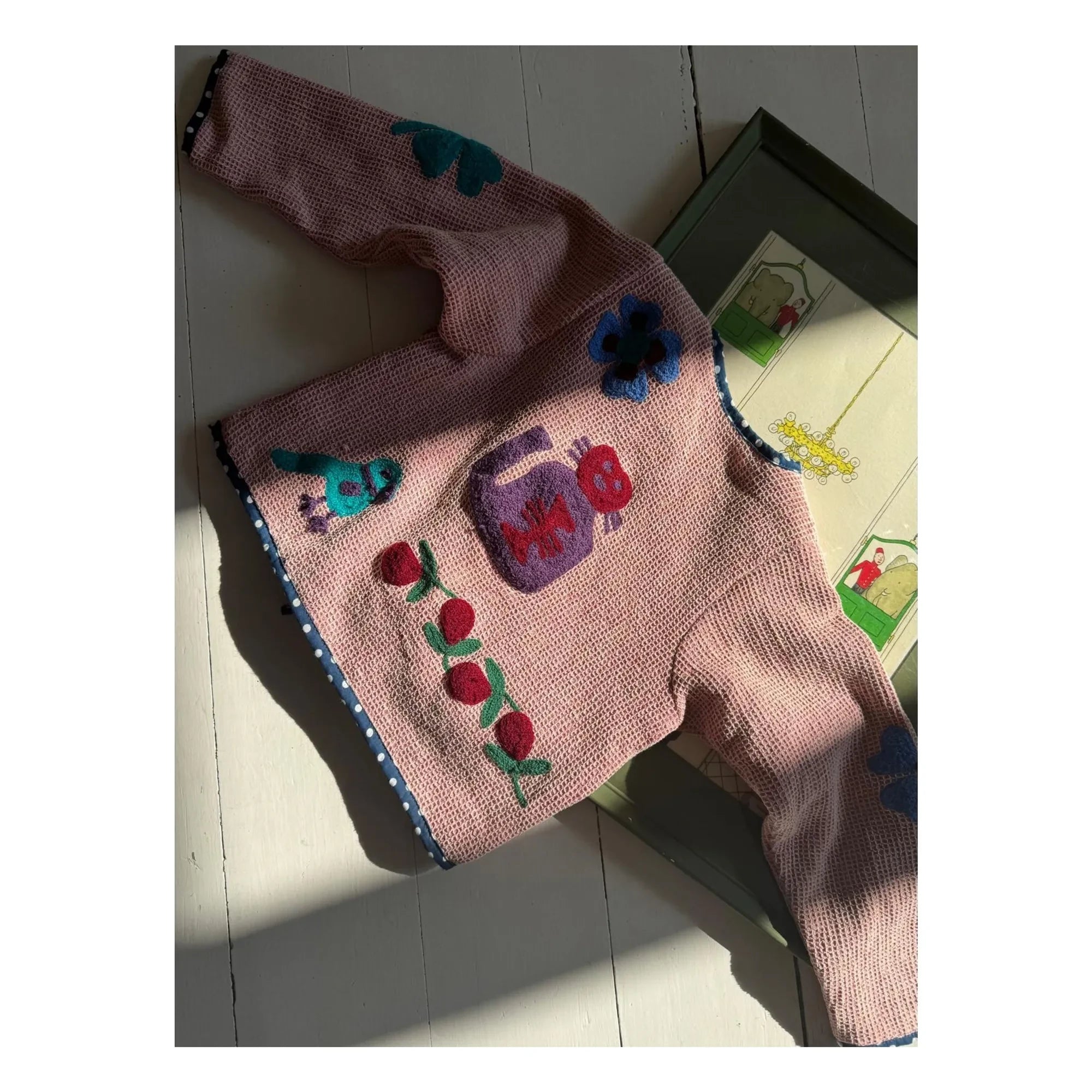 SISSEL EDELBO - Clio Organik Pamuk Ceket - Çocuk Koleksiyonu | Pembe