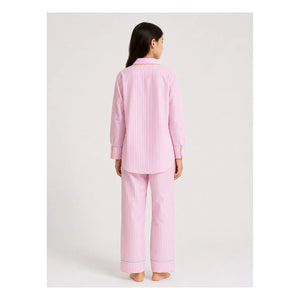 Folkloore - Çizgili Pijama - Çocuk Koleksiyonu | Pembe