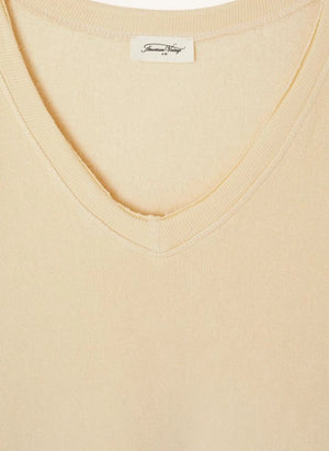 American Vintage - Nishtown Pamuk Sweatshirt | Krem