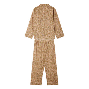 Bonpoint - Liberty Organik Pamuklu Çıtçıtlı Pijama | Mauve