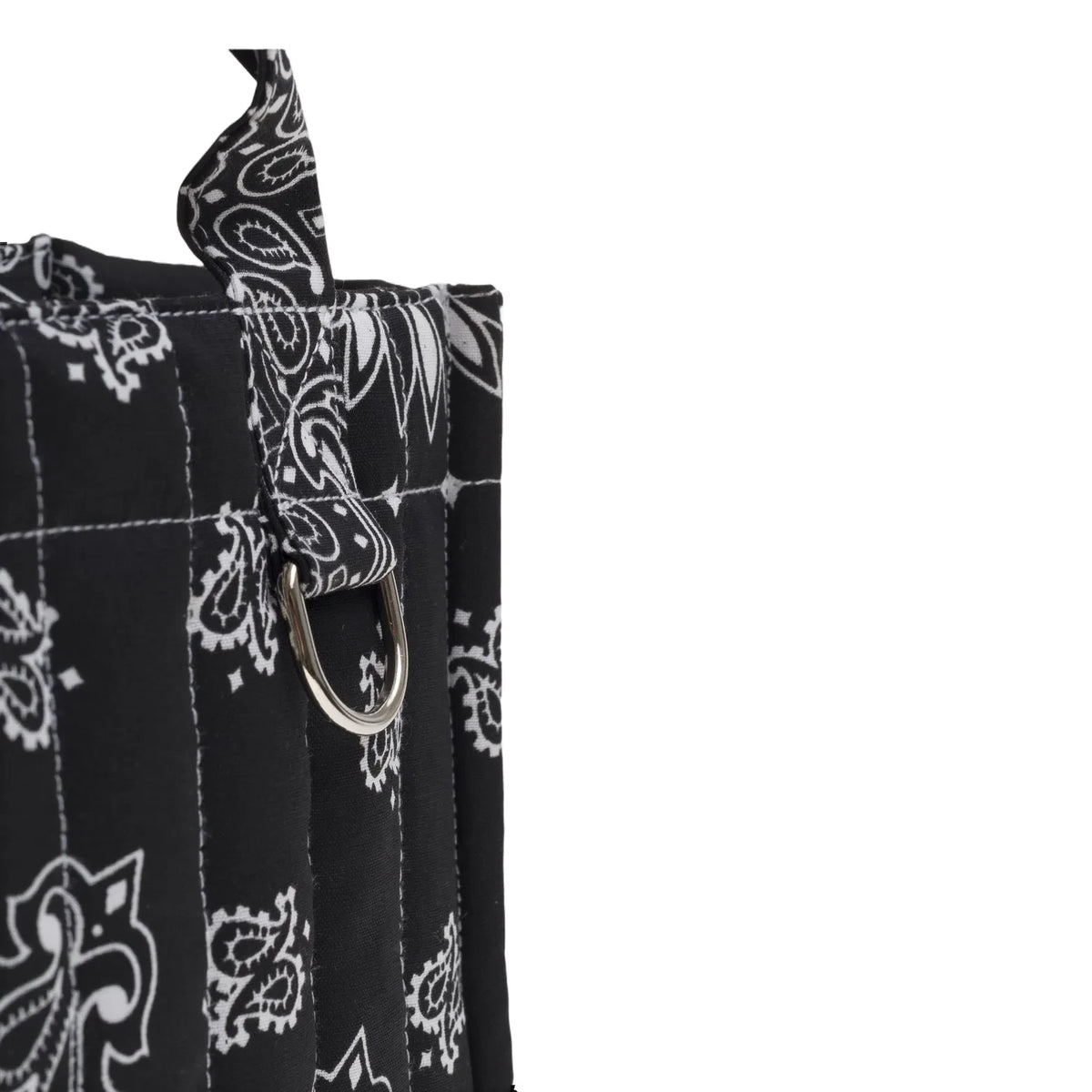 Call it by your name - Mini Tote Happy Face Pamuk | Siyah