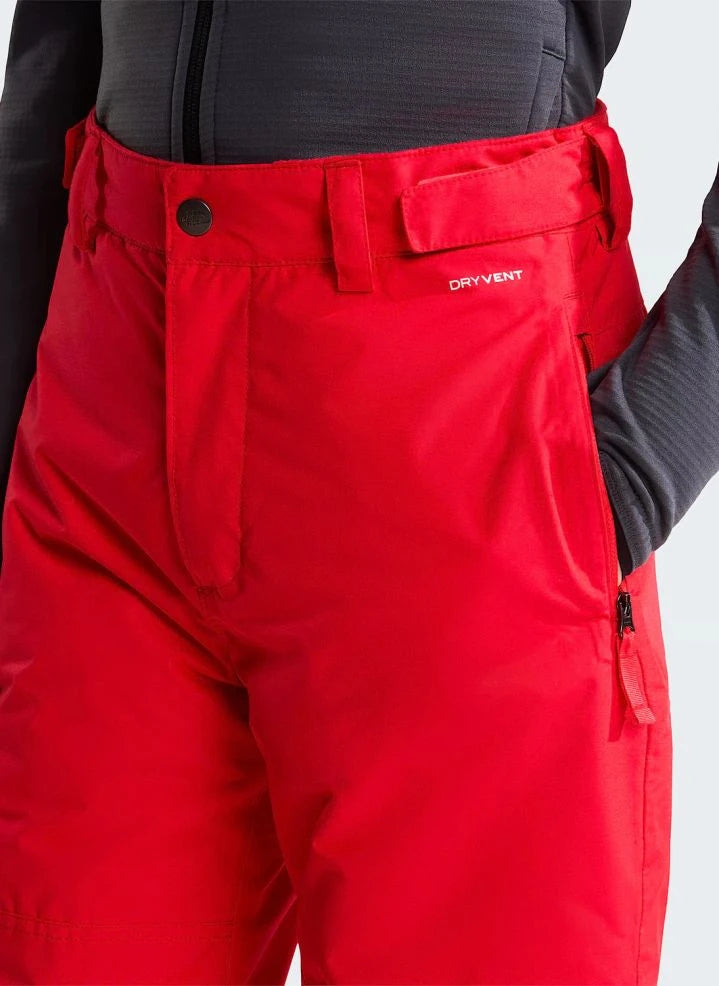 The North Face - بانتالون حراري بفتحة حرية | أحمر