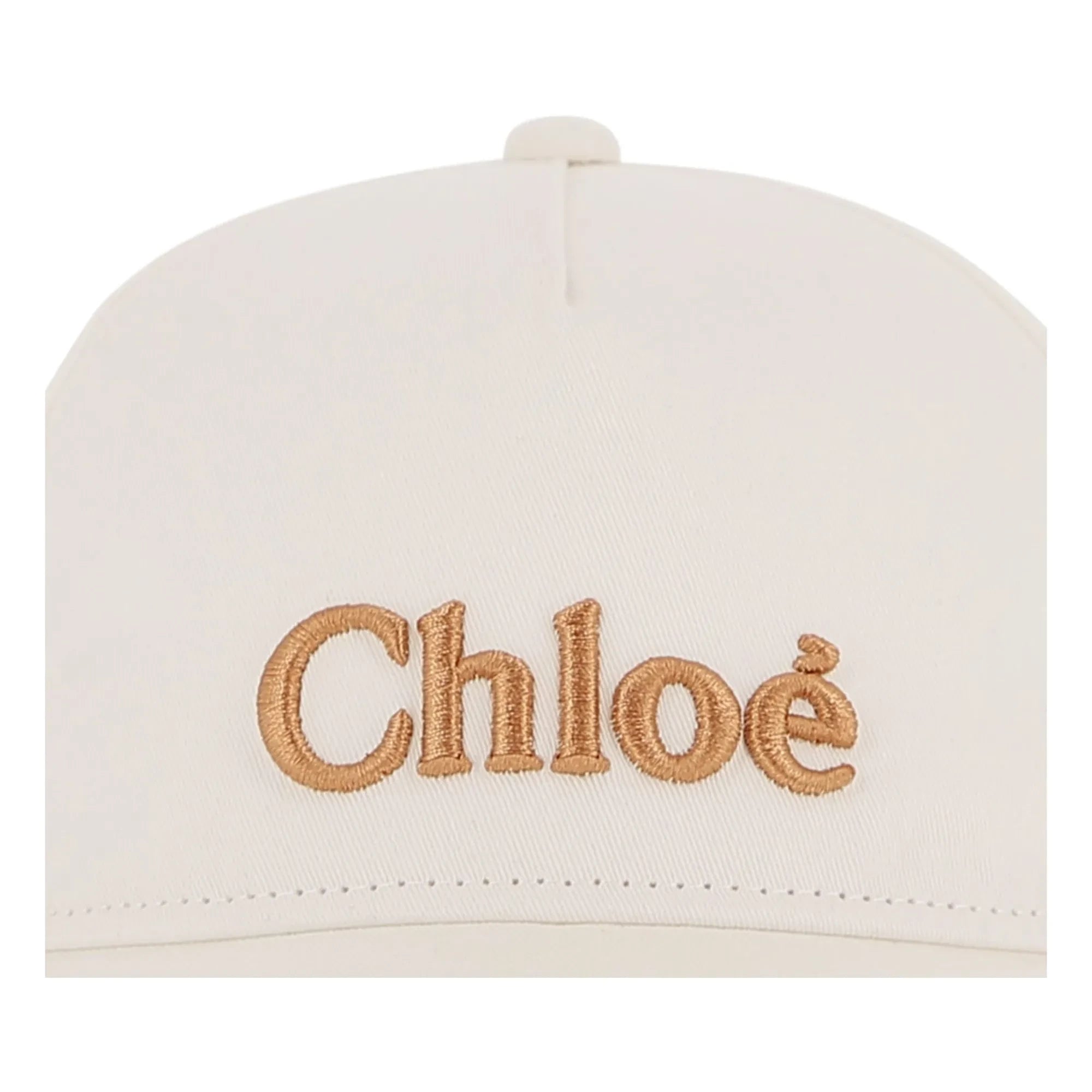 Chloé - Logo şapka | Ekru