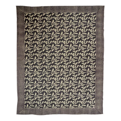 Doing Goods - Doing Goods x Smallable pamuk masa örtüsü | Noir/Blanc