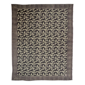 Doing Goods - Doing Goods x Smallable pamuk masa örtüsü | Noir/Blanc