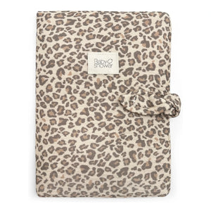 Babyshower - Leopar desenli vahşi sağlık kitapçığı kılıfı