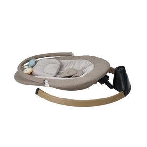 Bababing Automatic Hub 2 Baby Swing - Beige-Baby Bouncers-Beige- | Natural Baby Shower