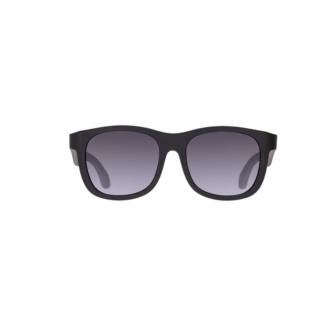 Babiators Polarised Navigator Sunglasses - Jet Black Smoke-Sunglasses-Jet Black Smoke-0-2 (Junior) | Natural Baby Shower