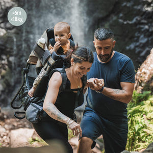 Babymoov Moov & Hike Baby Carrier & Raincover Bundle Set - Dune-Baby Carriers-Dune- | Natural Baby Shower