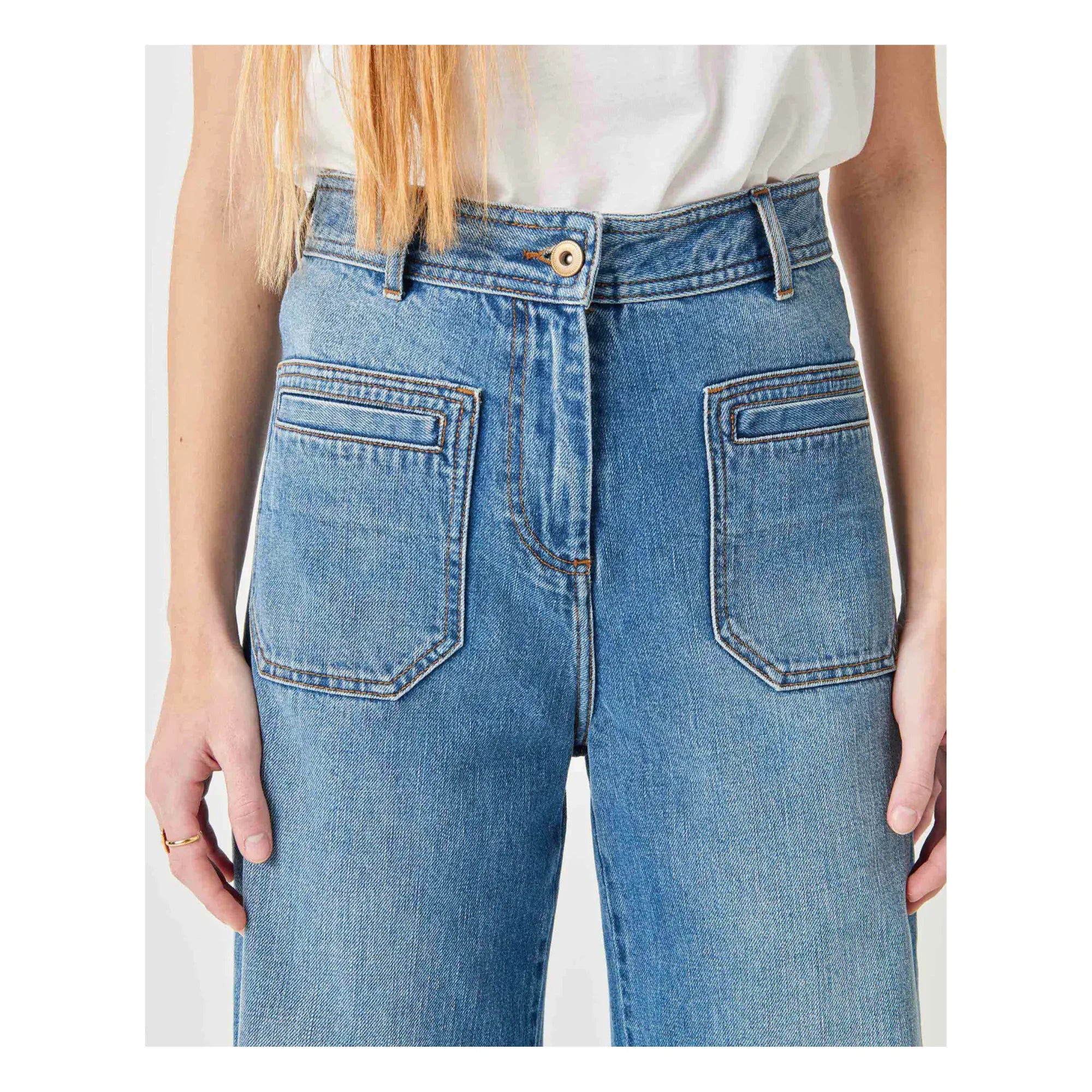 Sessùn - Johnny O Organik Pamuk Jeans | Mavi