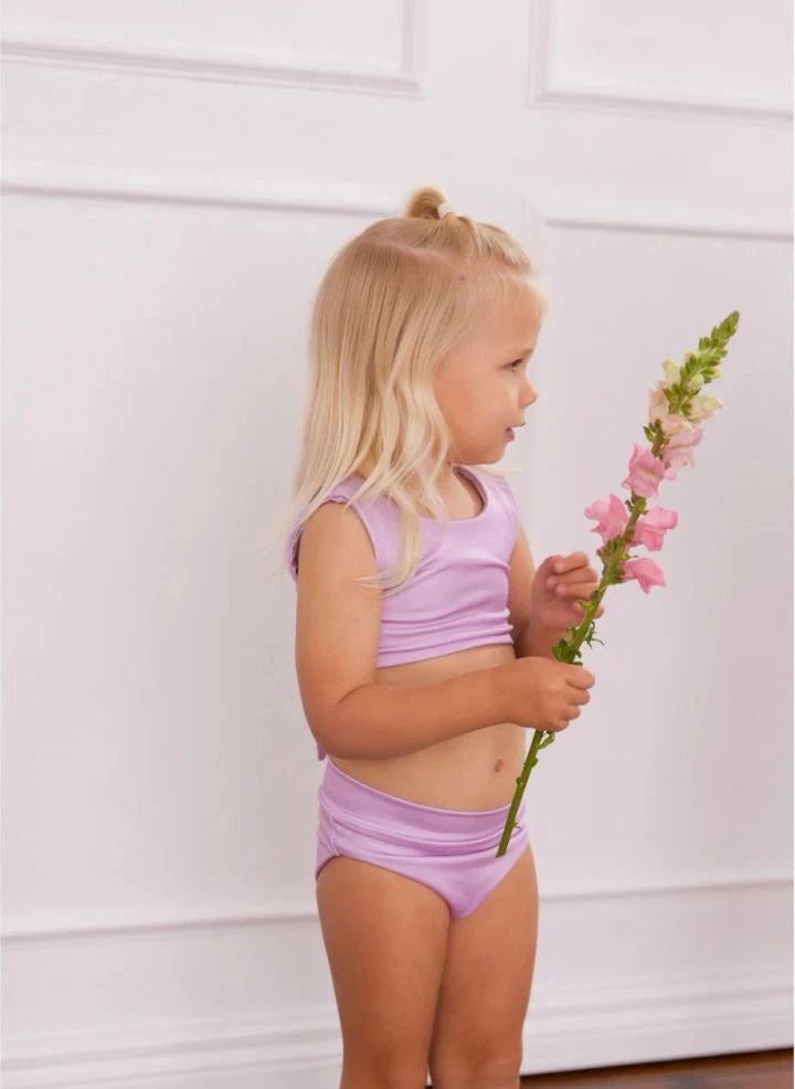 Ina Swim - Arla بيكيني من النايلون المعاد تدويره | بنفسجي فاتح (Mauve)